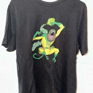 Strangeways Brewery Hop Howler IPA Black Graphic T-Shirt Size Large